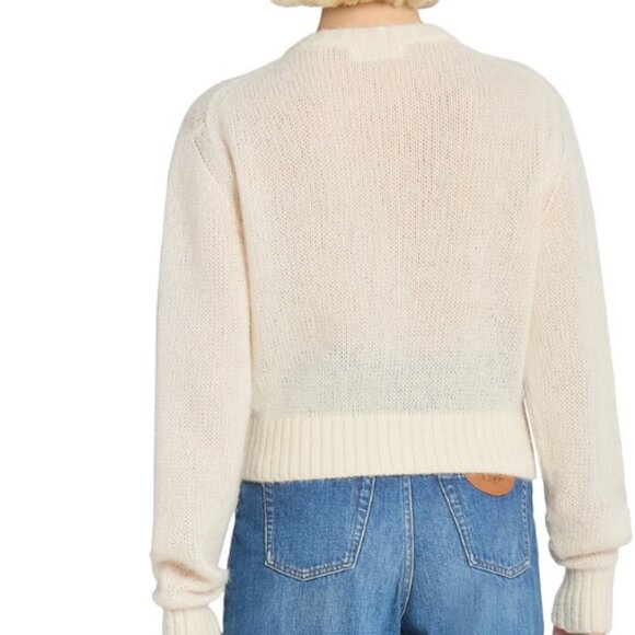 Chloé Logo alpaca and silk sweater - Picture 3 of 13